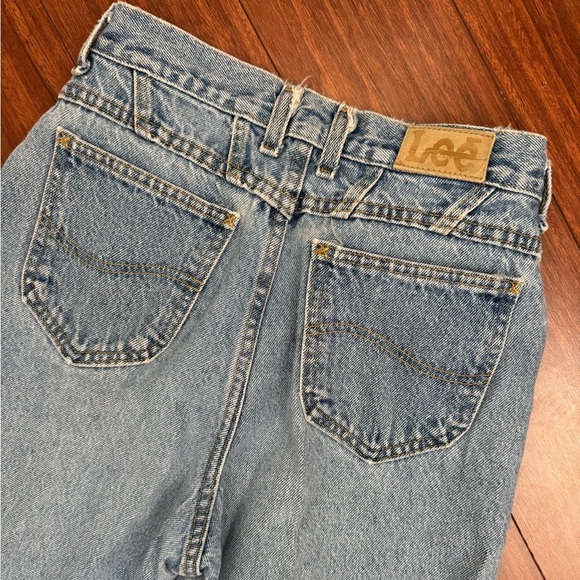 Vintage Lee Classic Blue Denim Jeans Size Women’s 24 inch waist - Picture 4 of 10